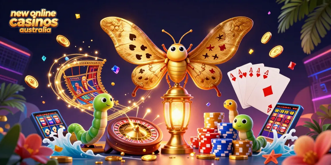 Explore new online casinos Australia with stunning visuals of vibrant games and rich bonuses.